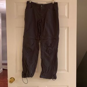 Mountain Hardwear Women's Convertible Outdoor Pants - Dark Gray